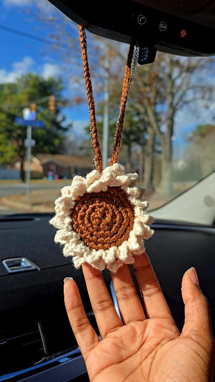Sonflower Car Charm