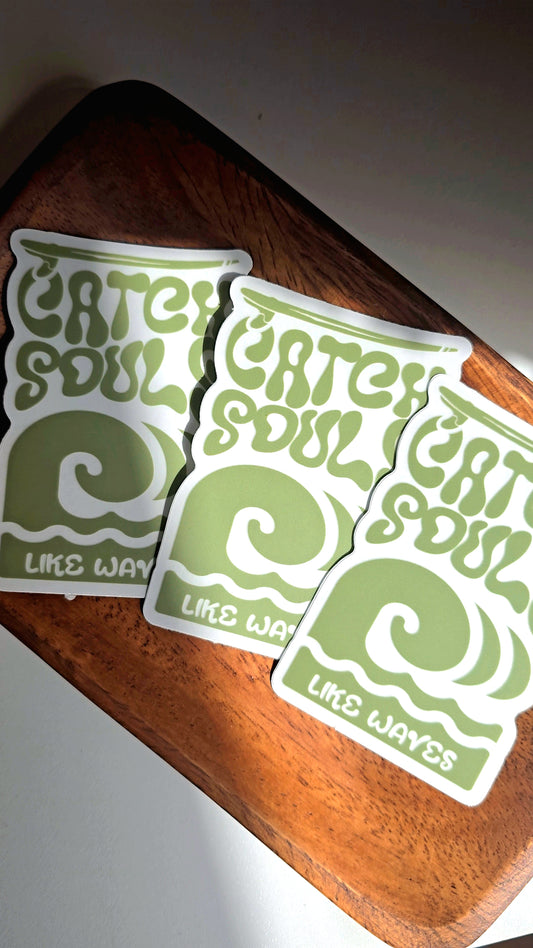 Like Waves Sticker