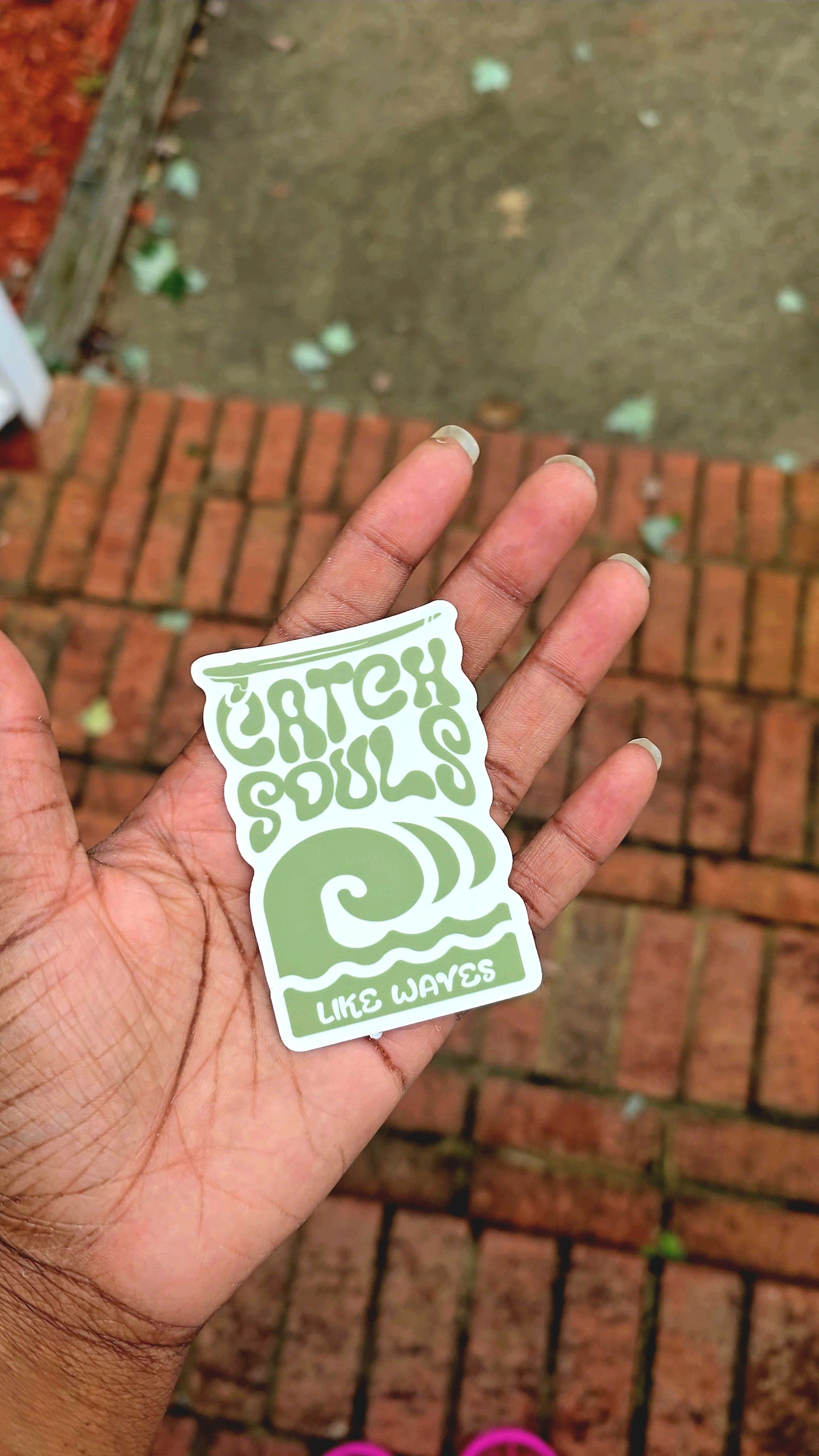 Like Waves Sticker