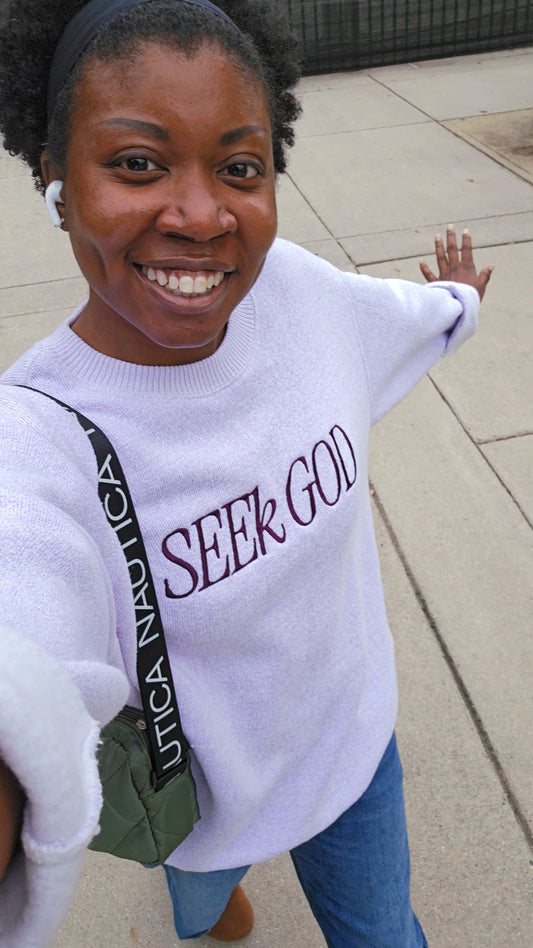 SEEk GOD Crewneck
