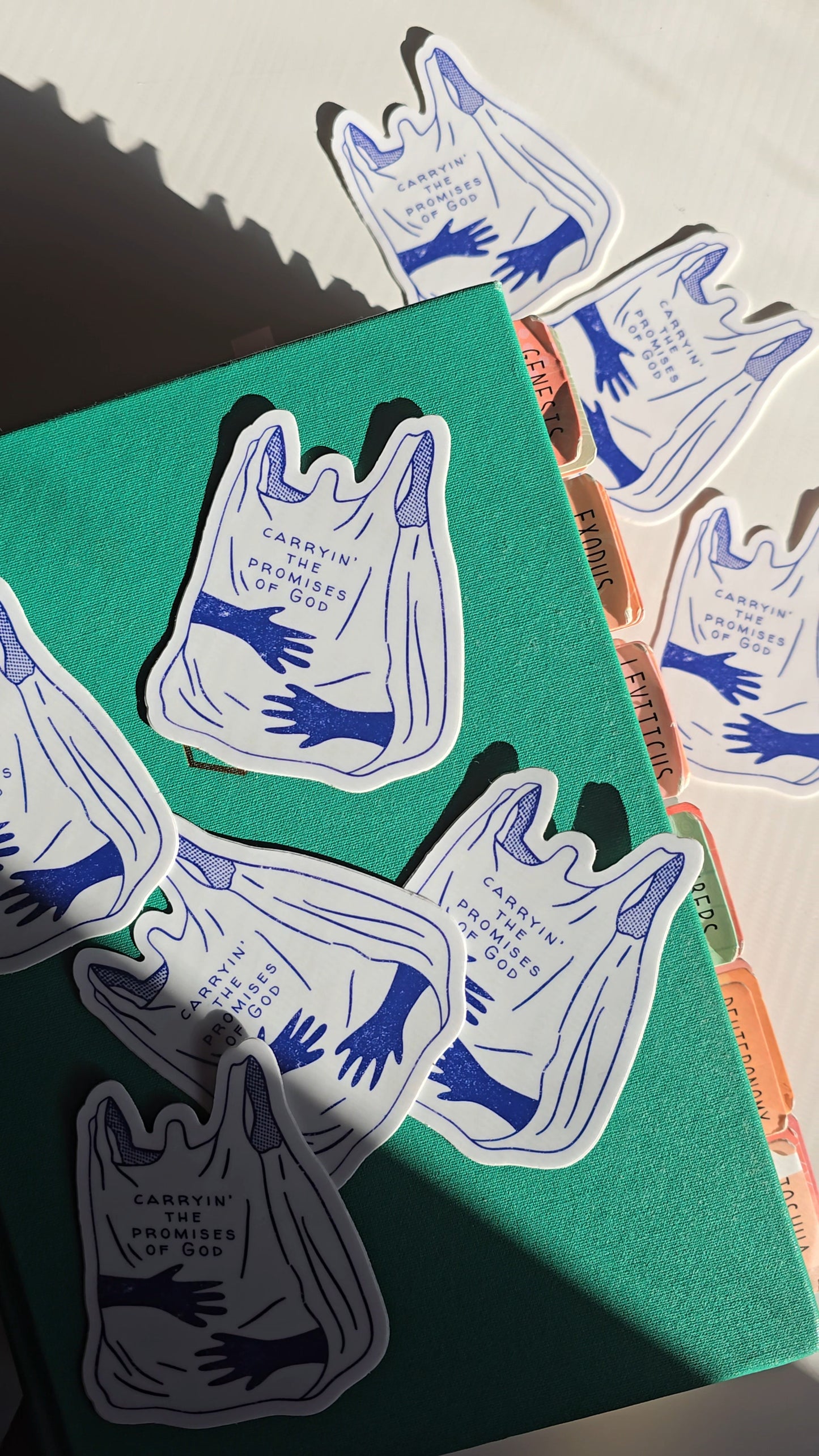 Carrying God's Promises Sticker