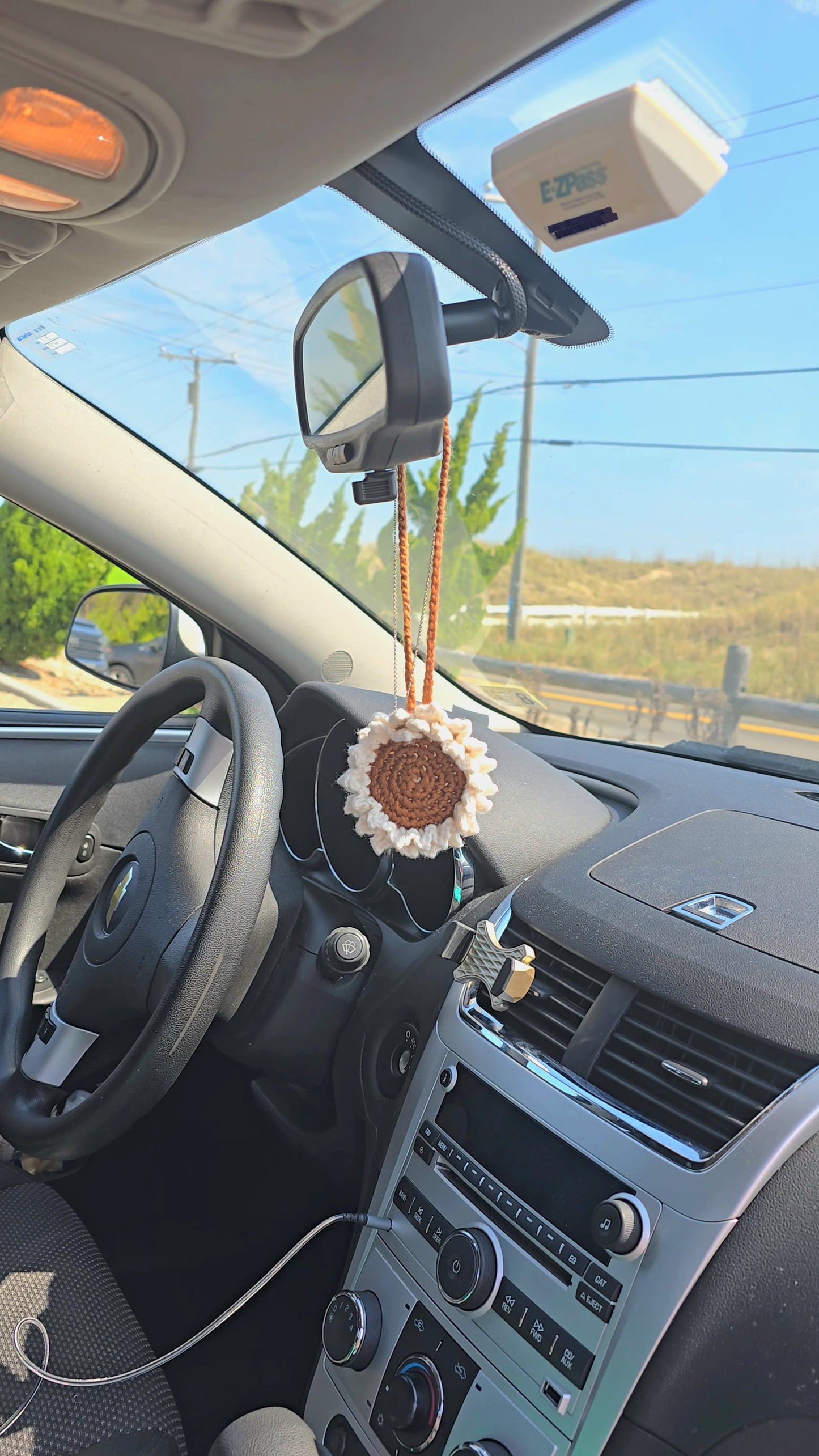 Sonflower Car Charm