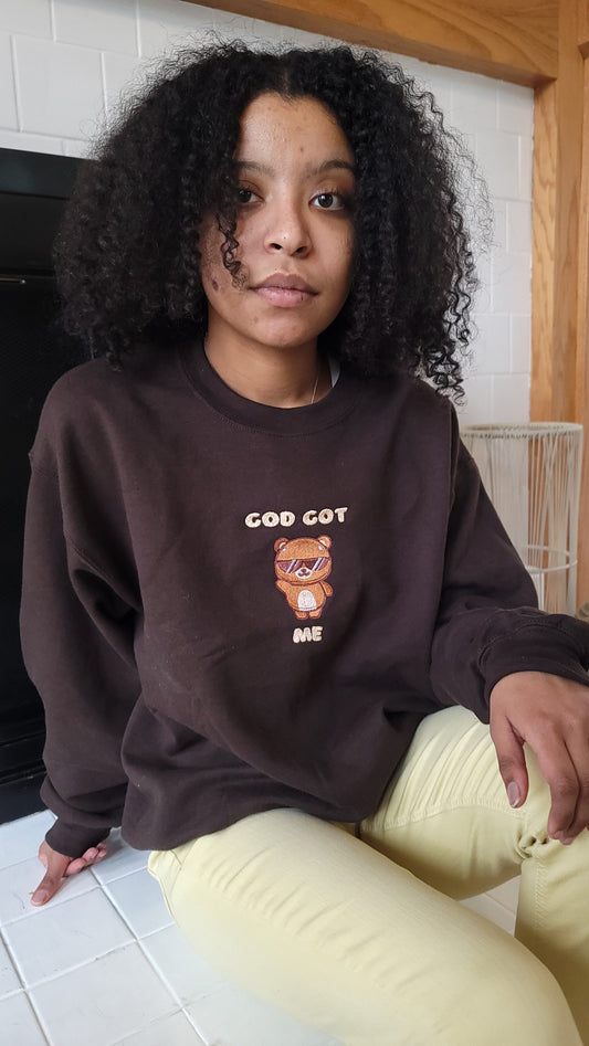 [OOPSIE] God Got Me Crewneck