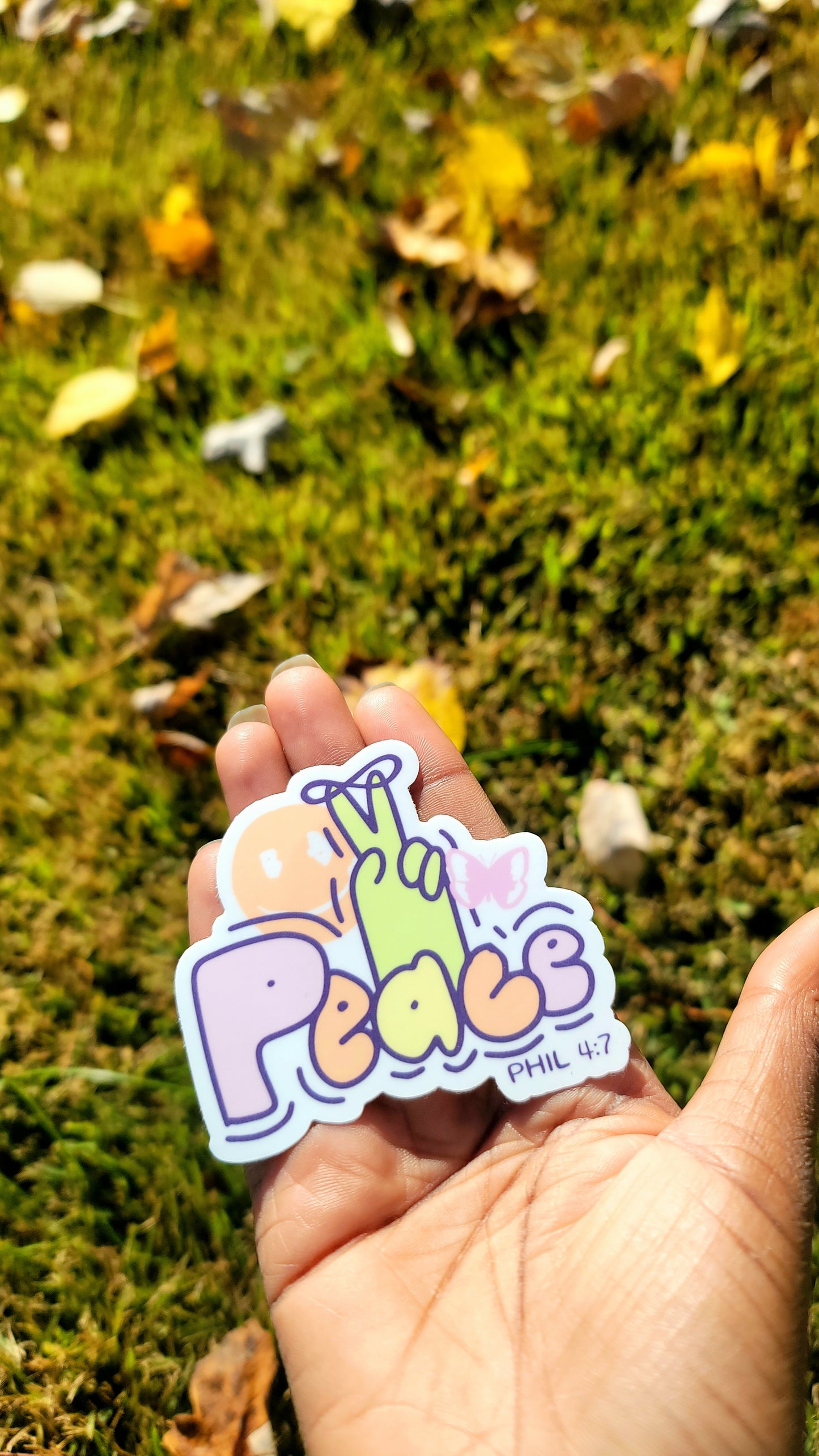 Peace Sticker