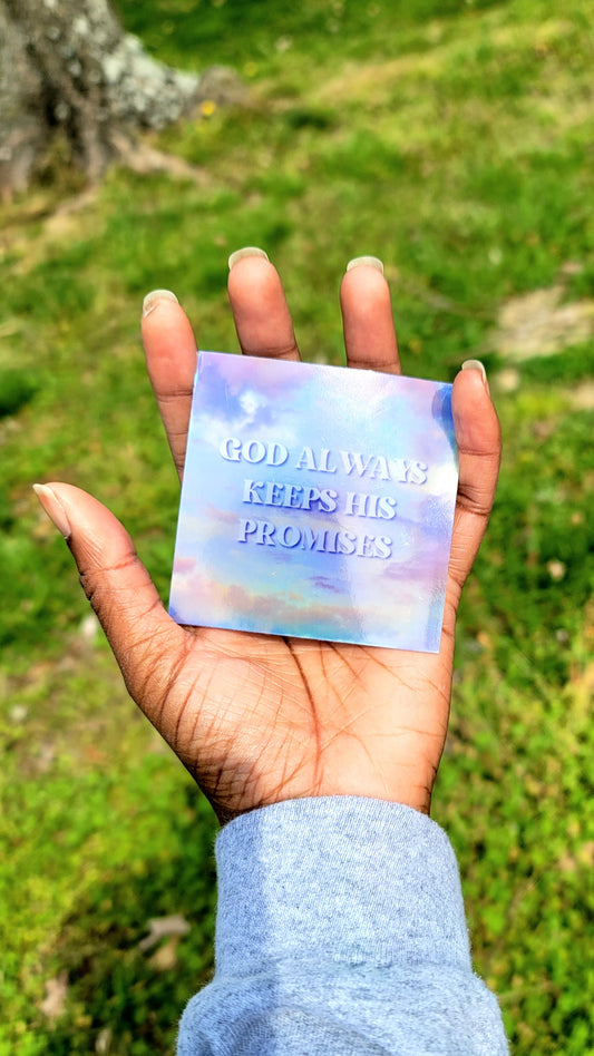 Sticker - God Keeps His Promises